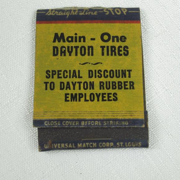 3 Vintage Matchbook Covers Utilite, Acme Batteries, McClaren Tires Autocrat RARE - Picture 9 of 12